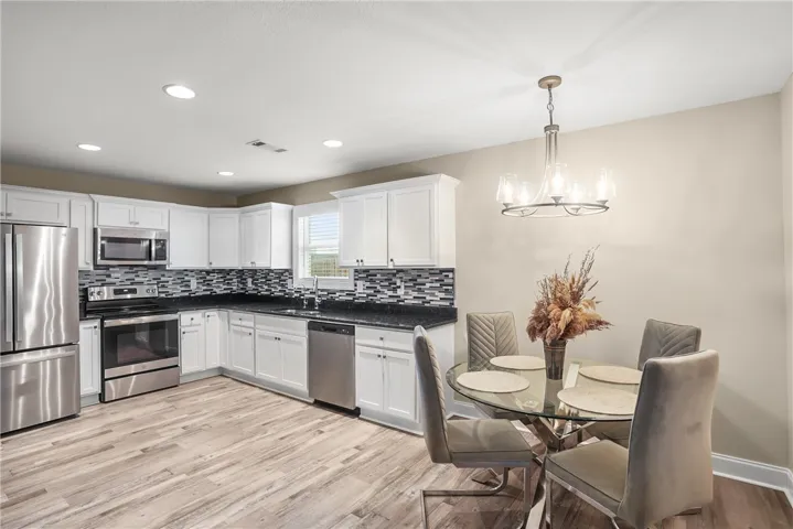 Kitchen and Dining Area