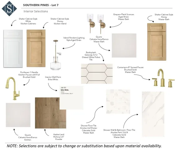 Interior Selections