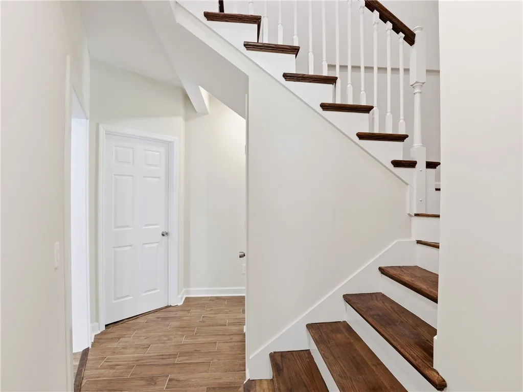 Stairs going to loft