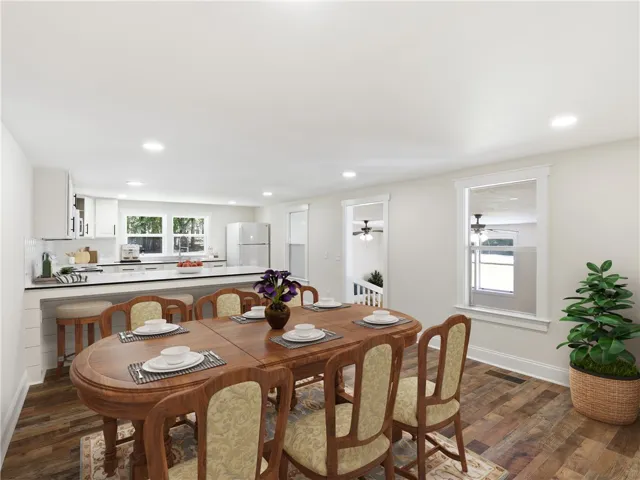 Virtual staging