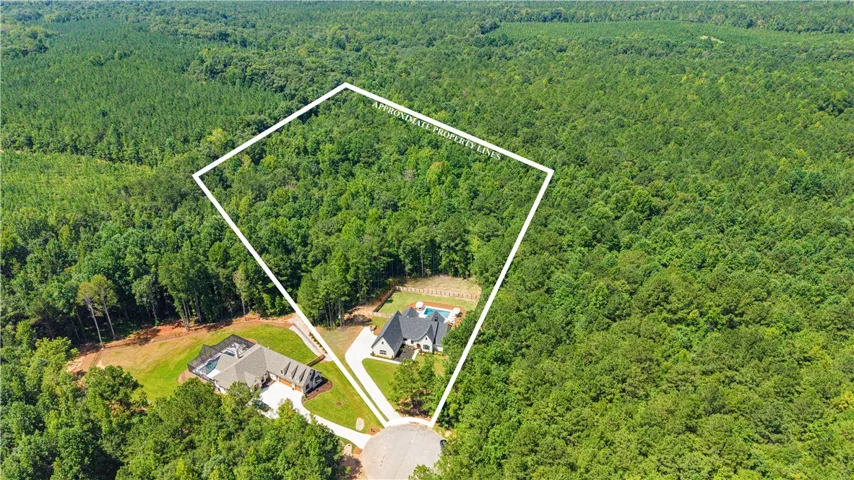 approximate lot lines for 8+ acres