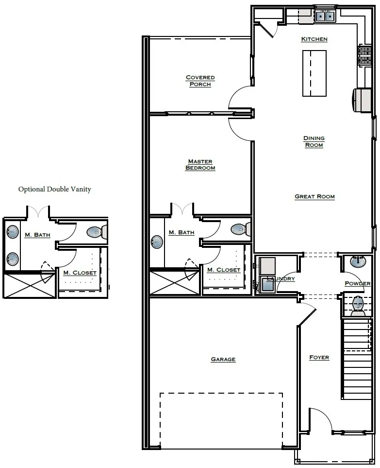 Auburn Farms Townhome First Floor