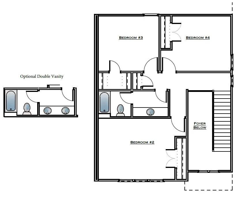 Auburn Farms Townhome Second Floor