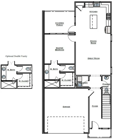 Auburn Farms Townhome First Floor