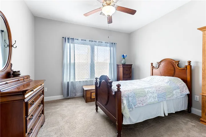 Bedroom located on Main floor