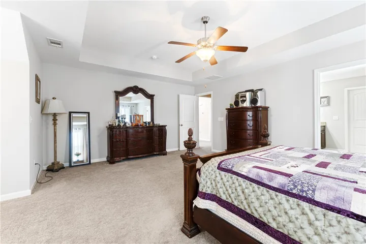 Impressive Main bedroom with a sitting area.