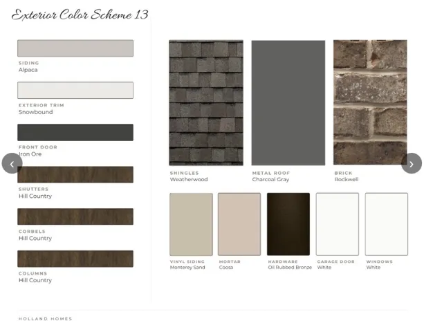 Exterior Color Scheme #13