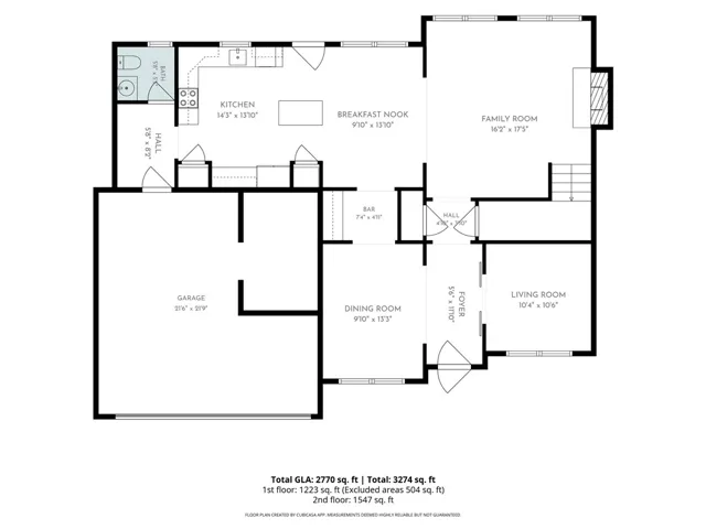 Floor Plan is not to scale with measurements or soft. Buyer to verify all information.