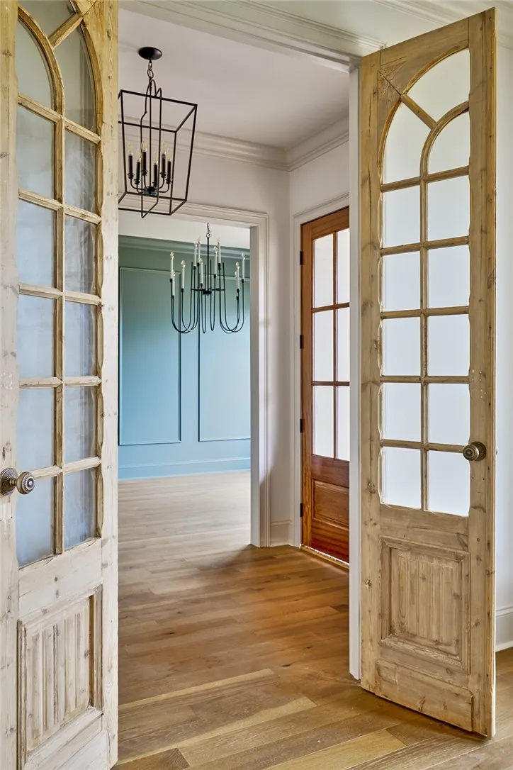 **Example of completed home