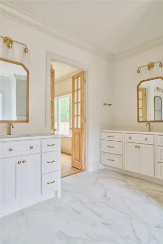**Example of completed home