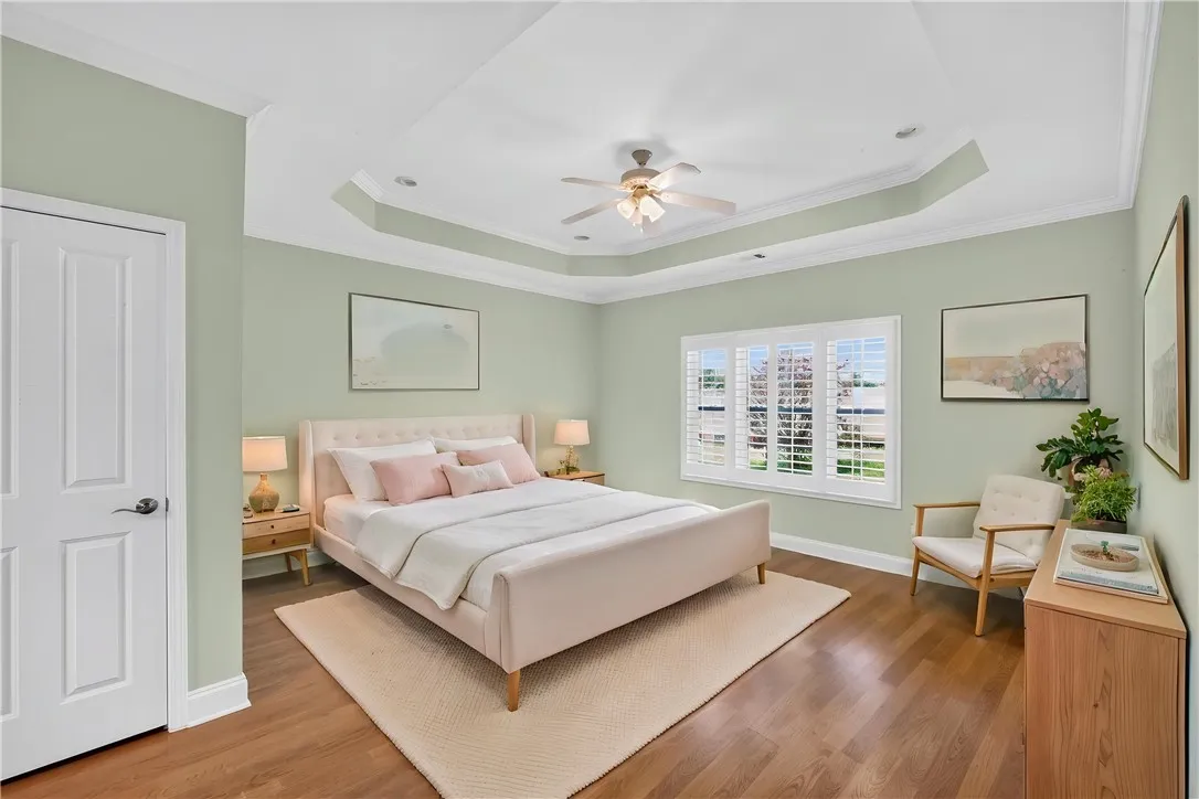 Primary Bedroom Virtually Staged