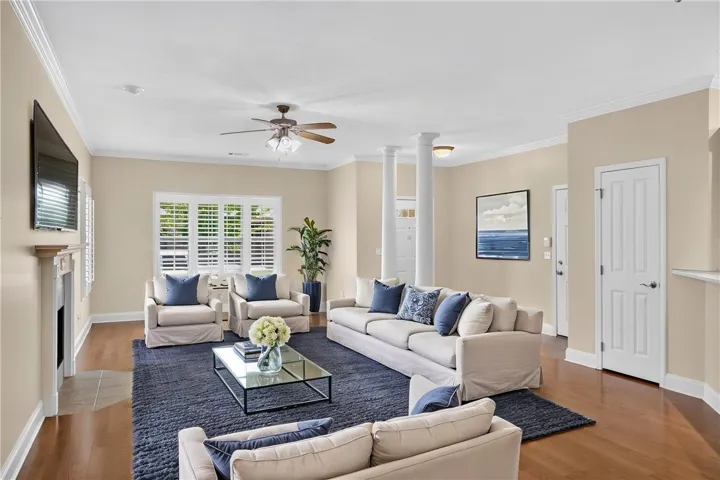 Living Room Virtually Staged