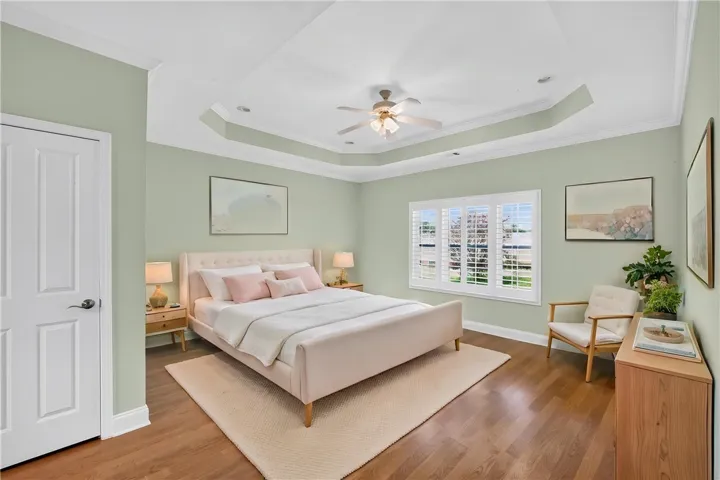 Primary Bedroom Virtually Staged
