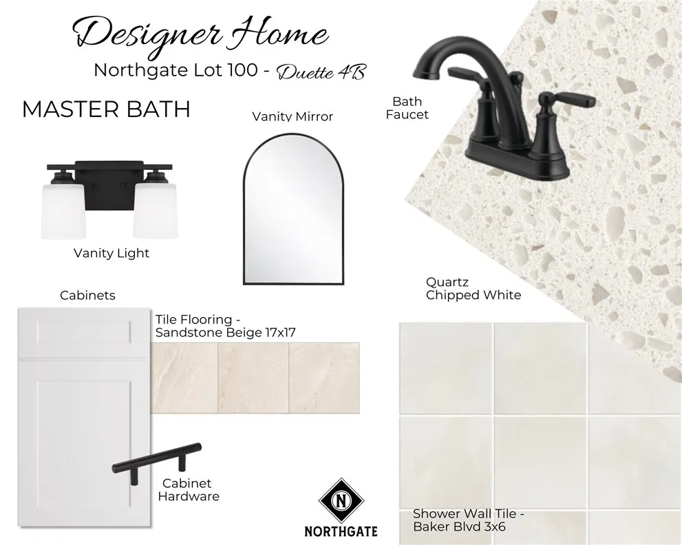 Design Selections - Northgate Lot 100 - Duette 3B