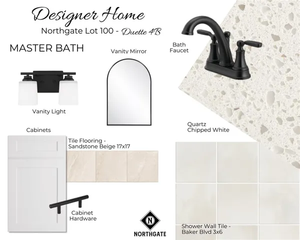 Design Selections - Northgate Lot 100 - Duette 3B