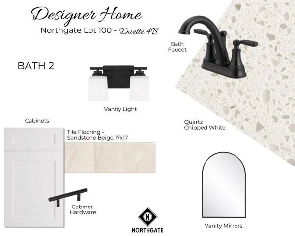 Design Selections - Northgate Lot 100 - Duette 3B