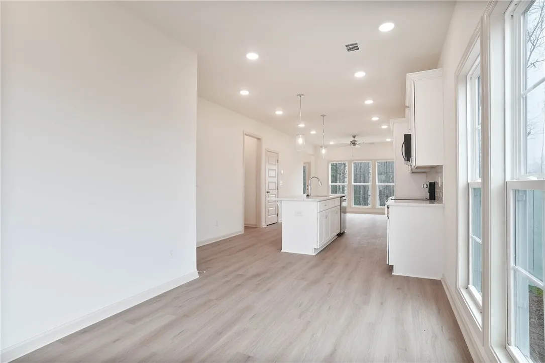 Example of the interior on a completed Haley floor plan.