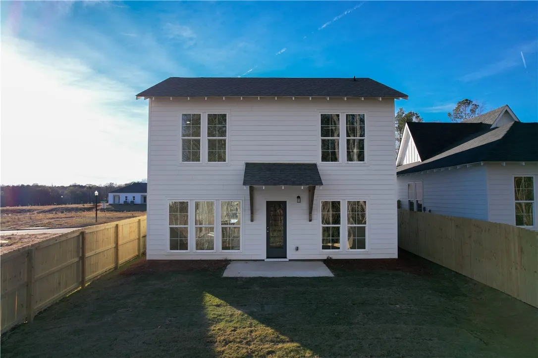 Example of a completed Haley Floor plan.