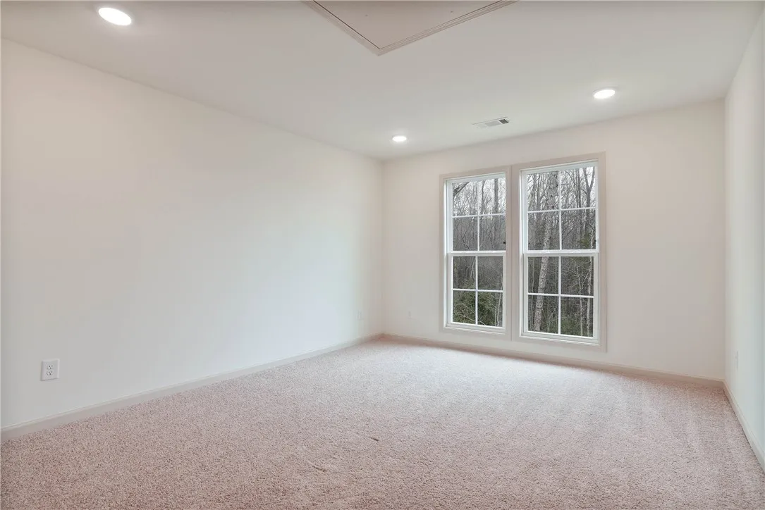 Example of the interior on a completed Haley floor plan.