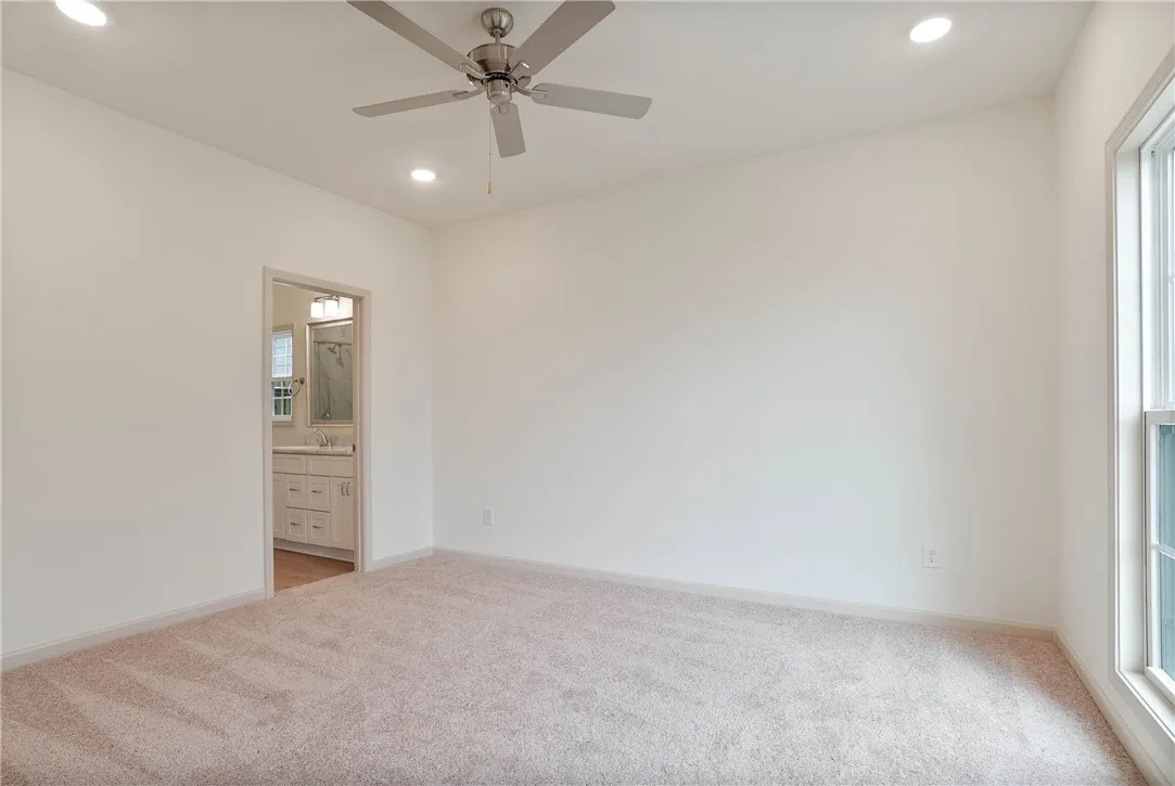 Example of the interior on a completed Haley floor plan.