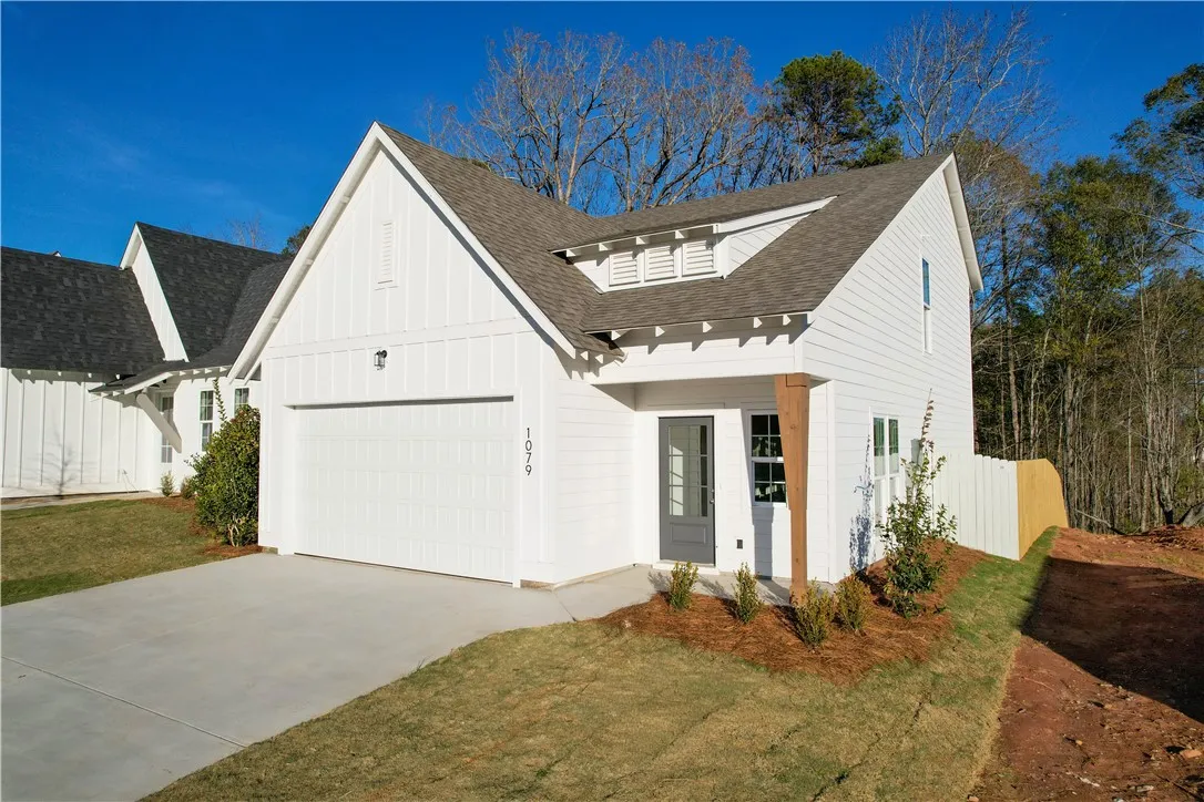 Example of a completed Haley Floor plan.