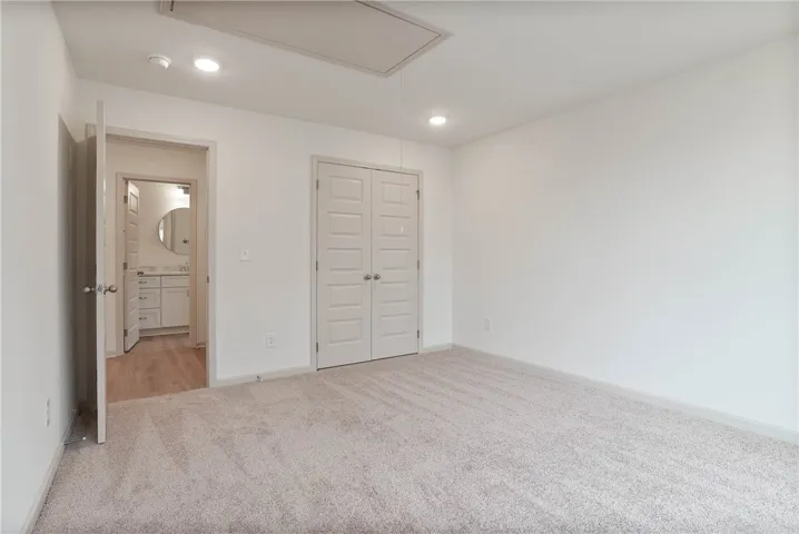 Example of the interior on a completed Haley floor plan.