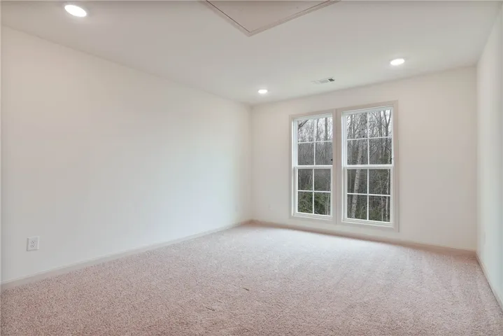 Example of the interior on a completed Haley floor plan.