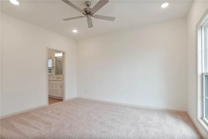 Example of the interior on a completed Haley floor plan.