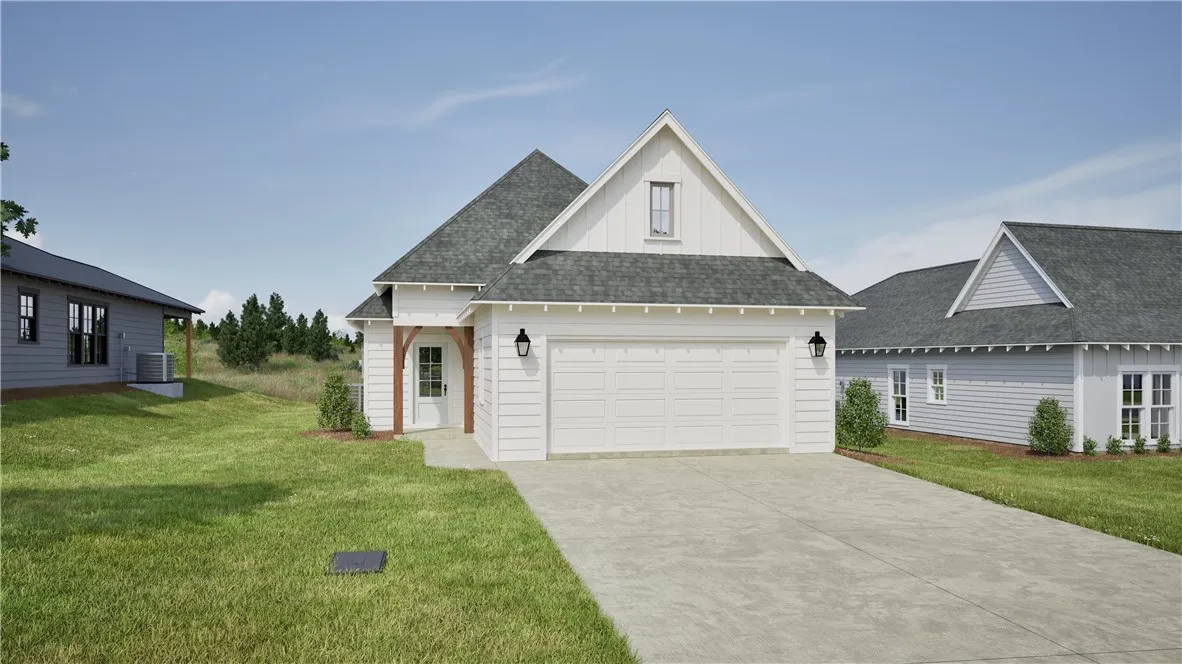 Photo rendering of Hampton A floor plan on Lot 35 in Valley, Alabama.