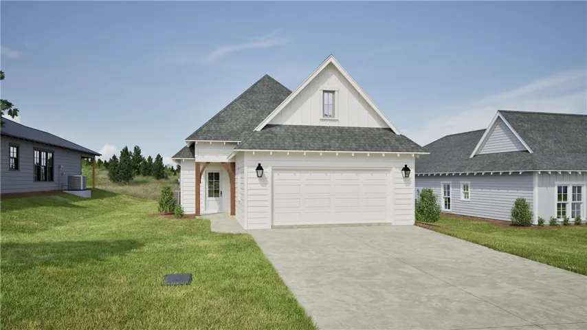 Photo rendering of Hampton A floor plan on Lot 35 in Valley, Alabama.