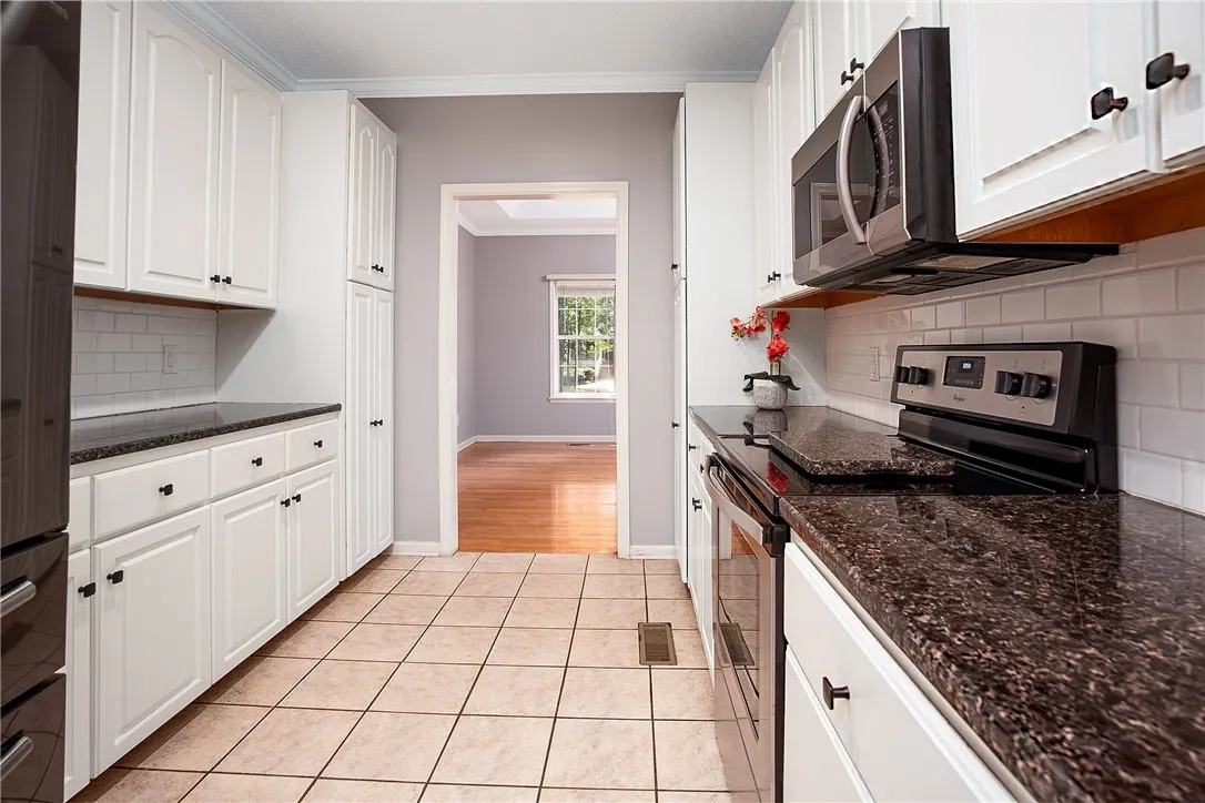 Kitchen into Dining Room