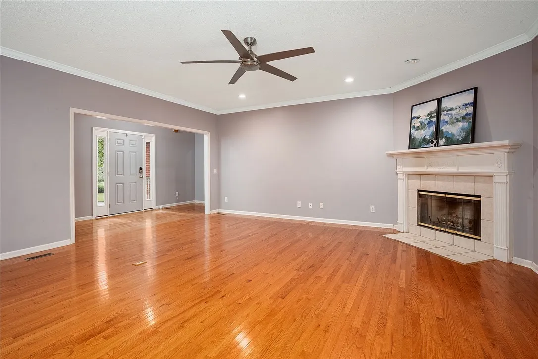 Front Door & Foyer into Living Room