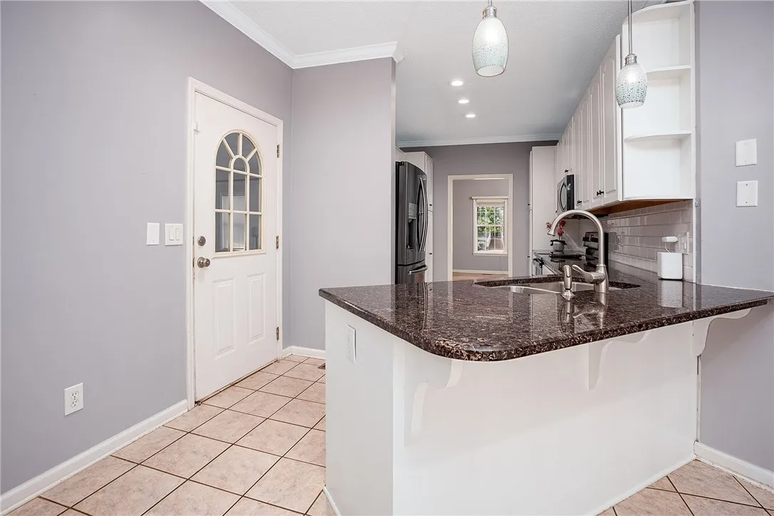Garage Entry into Kitchen for Easy Unloading!