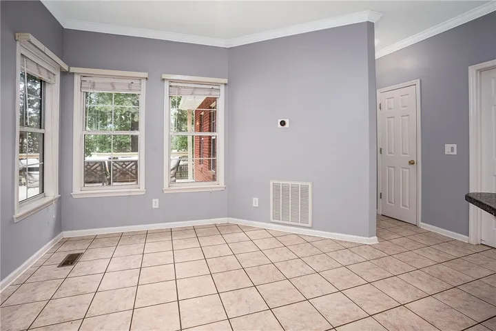 Breakfast Area - Open to Living Room and Kitchen
