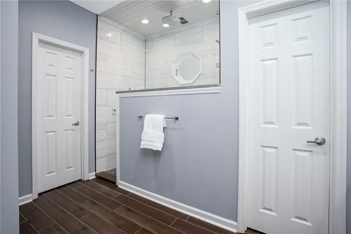 Huge Walk-In Closet and Water Closet in Primary Bathroom