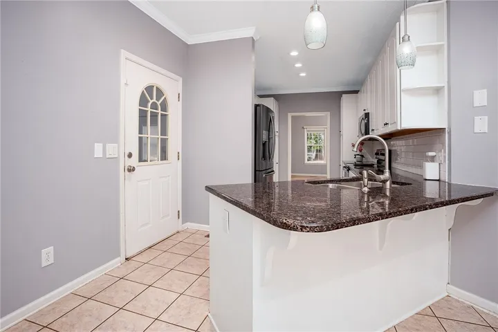 Garage Entry into Kitchen for Easy Unloading!