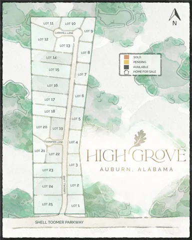 2141 Larkhill Lane, Auburn, Alabama 36830