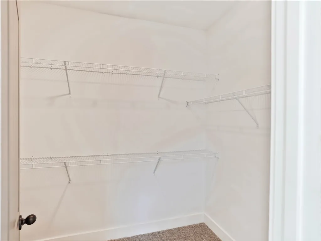 Example of completed and furnished interior of Tate A floor plan.