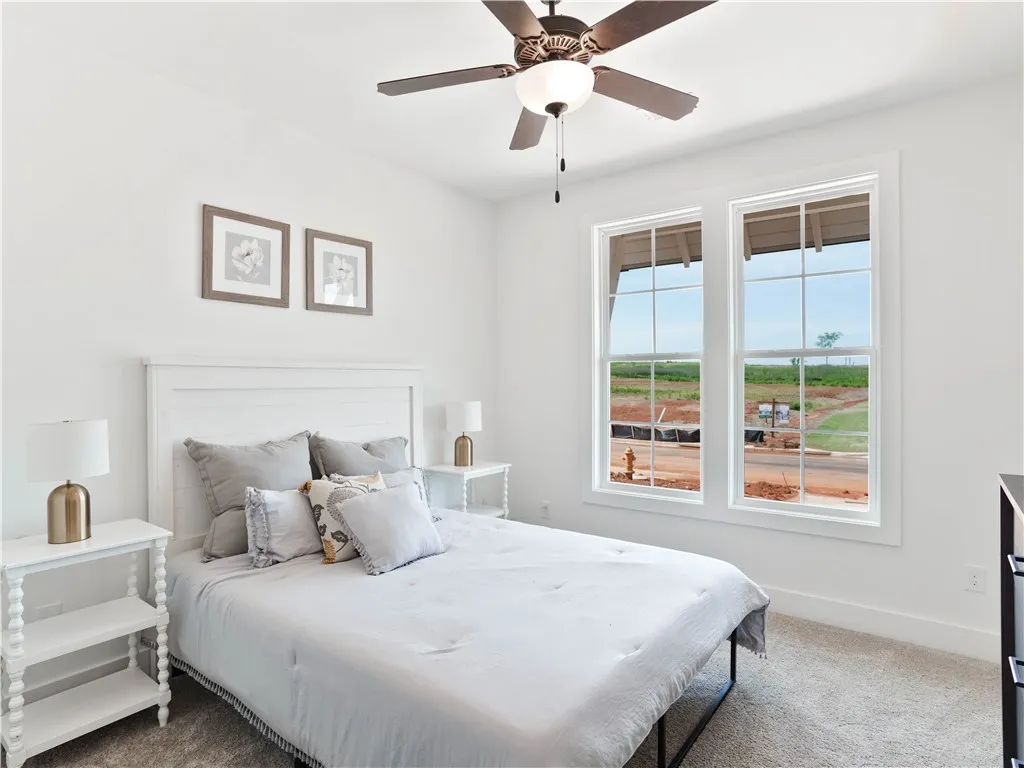 Example of completed and furnished interior of Tate A floor plan.