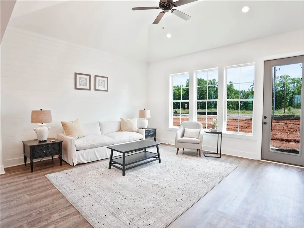 Example of completed and furnished interior of Tate A floor plan.