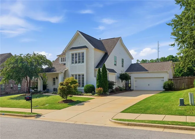 The house has a great street presence/curb appeal.