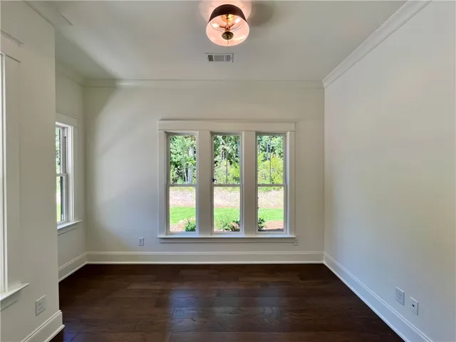 Study/Office With Glass French Doors
