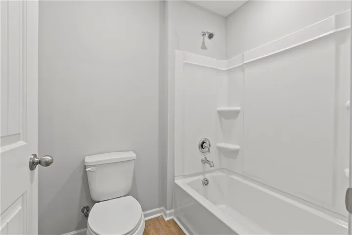 Large tub with shower