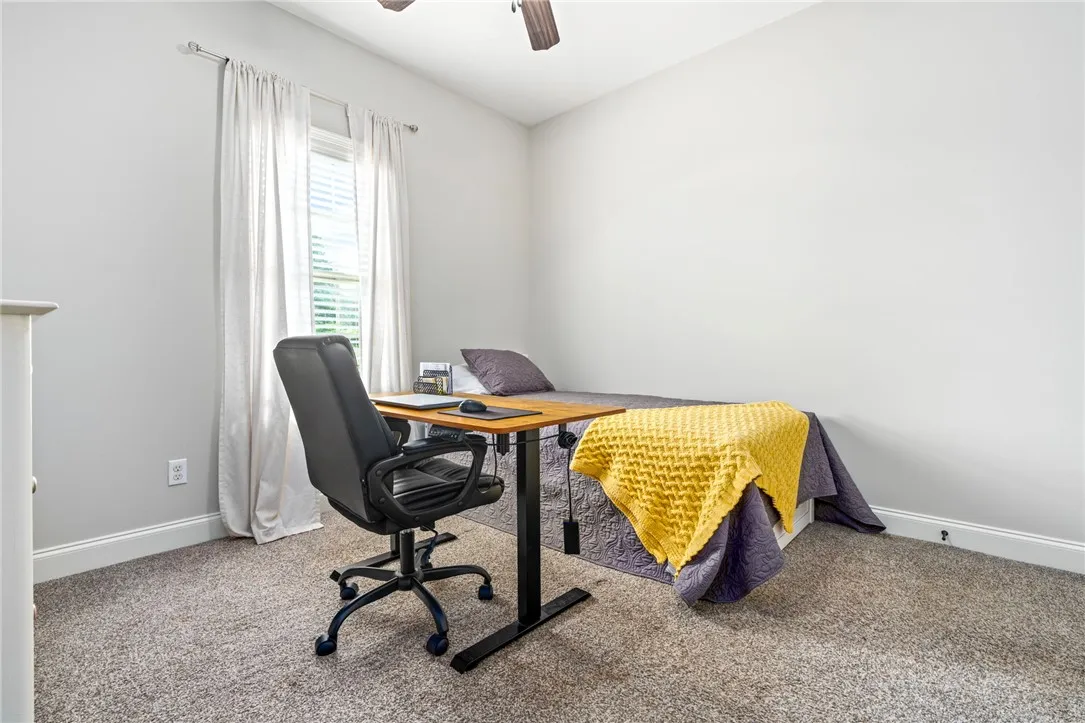 Bedroom #4 - Currently utilized as bedroom / home office