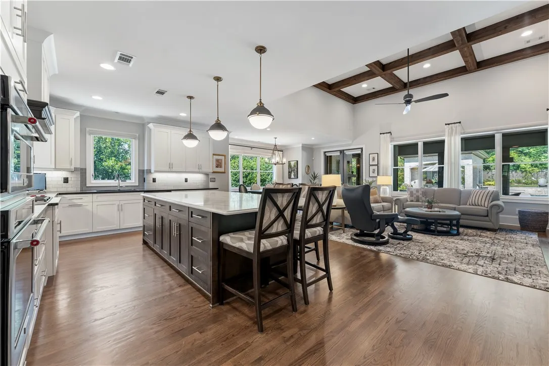 Kitchen into Living