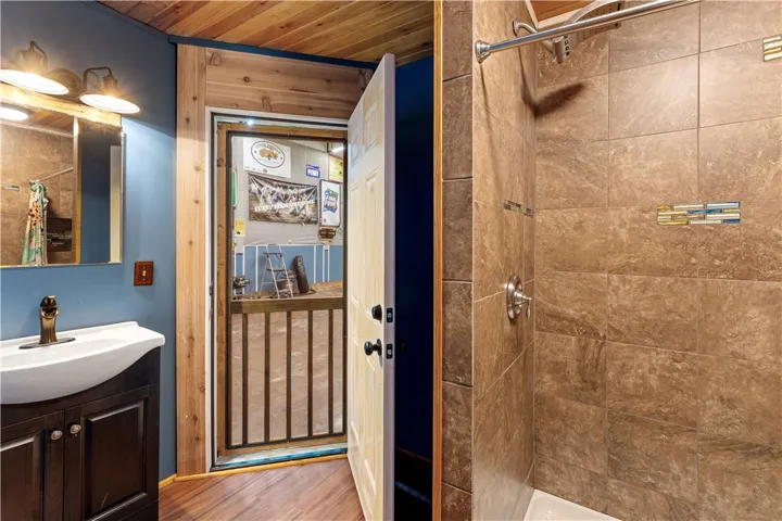 Full Bath in Utility Workshop