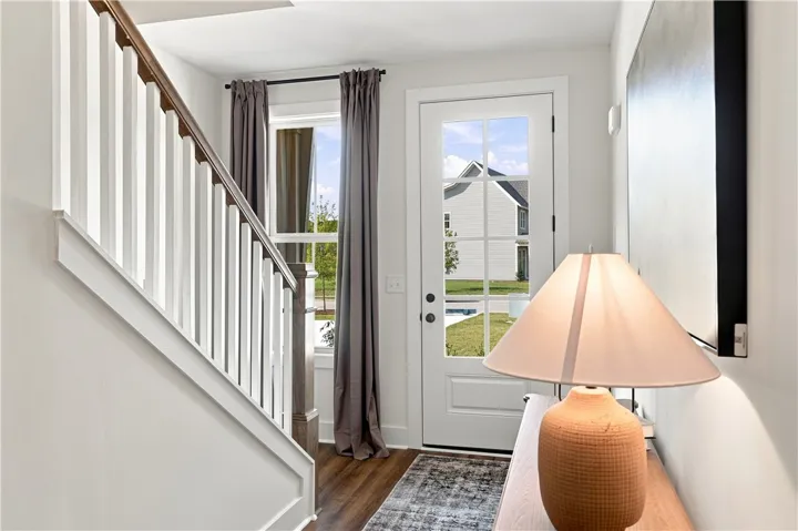 Example of a completed and furnished Auburn Farms interior Terrace Unit