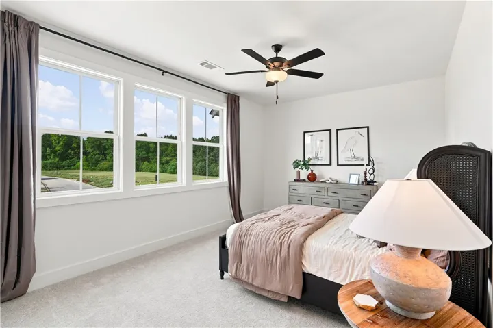 Example of a completed and furnished Auburn Farms interior Terrace Unit