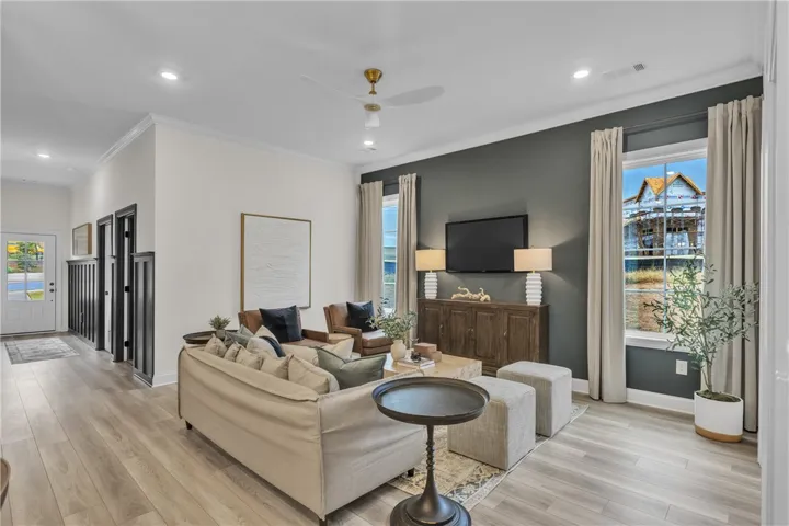 Model Home. Not the home for sale.