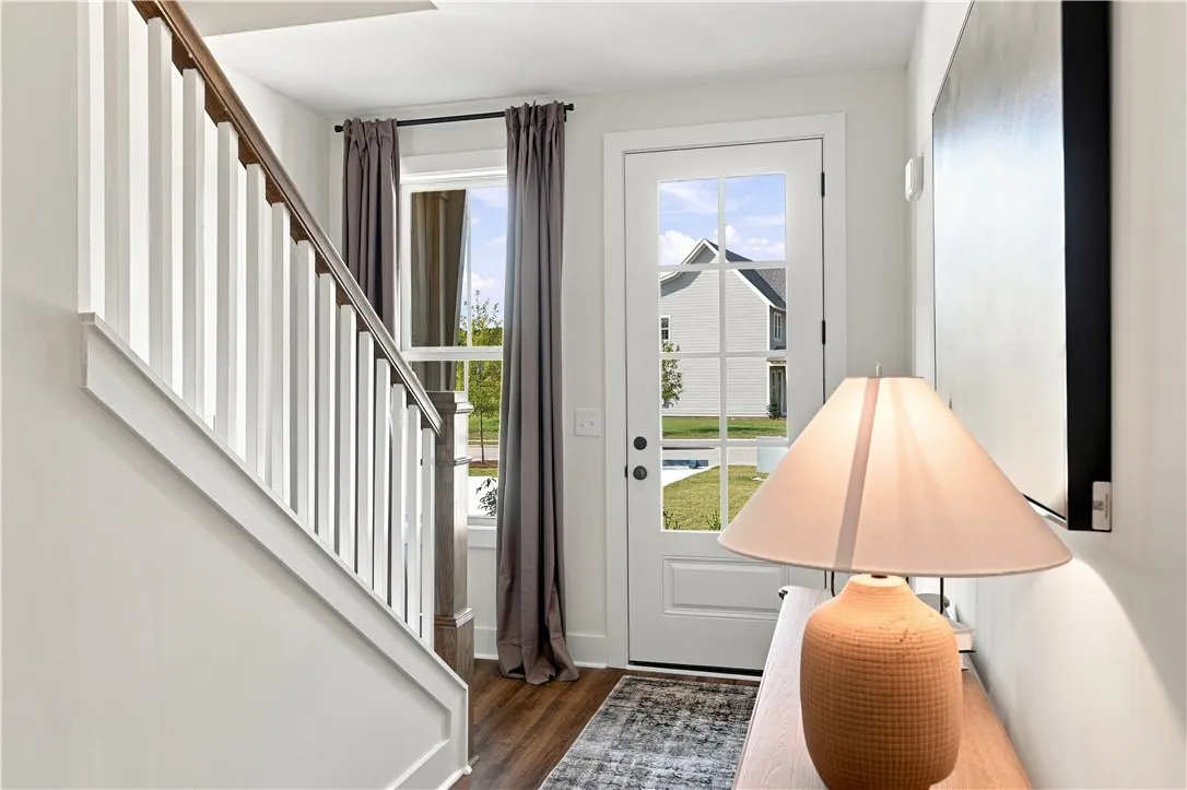 Example of a completed and furnished Auburn Farms interior Terrace Unit